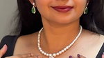 Chubby Malayali lady hot navel in green saree 2 2