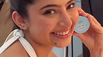 Cute young actress Sara milky white skin show in bts video
