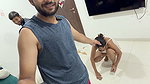 Hot dusky busty desi in night dress hot show 1