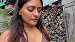 Kannadiga lady huge breast in grey top 1