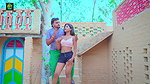 Sexy Riya Raj boobs grabbed, kissed & pressed, navel kissed nicely, thigh pressed 1