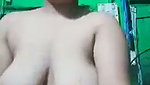 Village gf open bra and showing her beautiful huge boobs