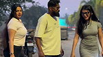 cute chubby desi girl big bouncing tits in white top 1