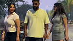 cute chubby desi girl big bouncing tits in white top 1