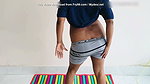 Stepsister Want to her Stepbrother become her gym trainer. But her Stepbrother become a sex trainer of her