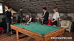 Angelica Heart & Tiffany Tatum- DP orgy on the pool table, with Angelica Heart and Tiffany Tatum