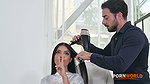 Camila Henao – Stunning Latina Camilla Henao Gets Totally Cum Drenched After Steamy Salon DP Action