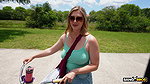Dace – A Big Black Cock for the Voluptuous Bicycle Girl