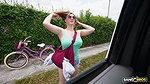 Dace – A Big Black Cock for the Voluptuous Bicycle Girl