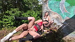 Sirenax & Cataleya – Sirenax, 26 years old, a threesome urban exploration style!