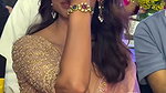 Actress Shriya Saran saree slip awesome cleavage 2