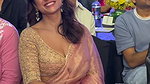 Actress Shriya Saran saree slip awesome cleavage 2