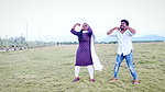 Kusuma hot saree song – Hand slide into saree over midriff, Dusky body 2