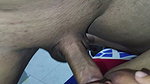 doggy style fucked and creampied by my bull and made my cuckold to fuck me too and mix his cum with the creampie of my lover