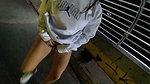 doing nude flashing and walking naked around the streets before fucking outside outdoor in the road