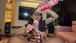 Eating donuts full of my boyfriend’s milk