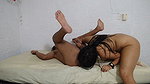 femdom goddess rimming ass hole of bbc boy and fucking him hardcore in amazon position while cuckolding on hubby