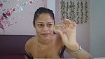 food Candie porn Latina teen with big fat ass putting candies and masturbating her ass hole and eating the candies