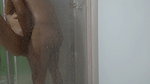 fucking a married lady in the bathroom of the hotel while cuckold is calling her