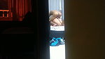 fucking my neighbor in amazon position dominating him in femdom then he fucks me in doggystyle and cuckold records from behind