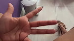 fucking my pussy in public while customers pass by