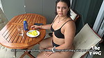 Fucking my stepbrother on vacation and gives me a BIG CUMSHOT LOAD