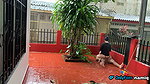 GOOD SEX ON A RAINY DAY OUTDOORS AND NEIGHBOR SURPRISES THEM