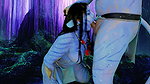 Halloween!! big ass avatar girl gets fucked very hard