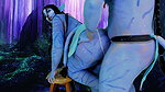 Halloween!! big ass avatar girl gets fucked very hard