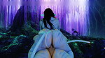 Halloween!! big ass avatar girl gets fucked very hard