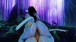 Halloween!! big ass avatar girl gets fucked very hard