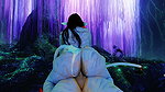 Halloween!! big ass avatar girl gets fucked very hard