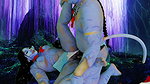 Halloween!! big ass avatar girl gets fucked very hard