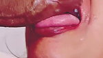 Aman licked Monica’s and drained the water