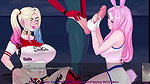 COSPLAYING SPIDERMAN FUCKS TWO SEXY CELEBRITY GIRLS!