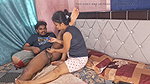 Desi Indian Step Sister Was Left by Her Step Brother on the Pretext of Giving Her a Massage