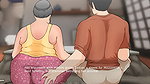 Plowed gameplay ass grabs and hairy pussy squirt