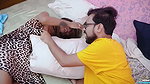 Step sister ko kapde ki lalach me ghori bna kar pel diya