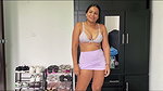 Employee Exercises and Her Boss Fucks Her and Fills Her Ass with Semen