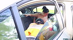friends pay the mechanic with their big tits