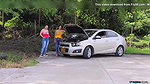 Friends Reward the Mechanic with Their Big Tits