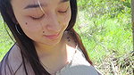Fucking my mother’s friend in a forest outdoor