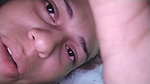 his stepmother let him alone in home, is wearing a condom for first time and cum so much in side the condom
