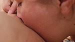 Horny busty girls massage their pussies until orgasm
