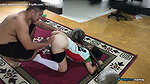 I help my step-sister exercise her beautiful pink and tight pussy