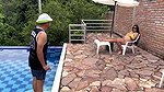 I seduce a pool boy and we end up fucking while my husband is not at home
