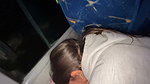 I suck an unknown passenger on a real bus and he cums in my mouth