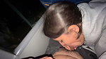 I suck an unknown passenger on a real bus and he cums in my mouth