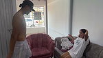 I surprise my little stepsister with my shirt and end up cumming in her tight pussy