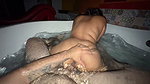 I take a Colombian slut to the hotel with a jacuzzi I fill her pussy with cum